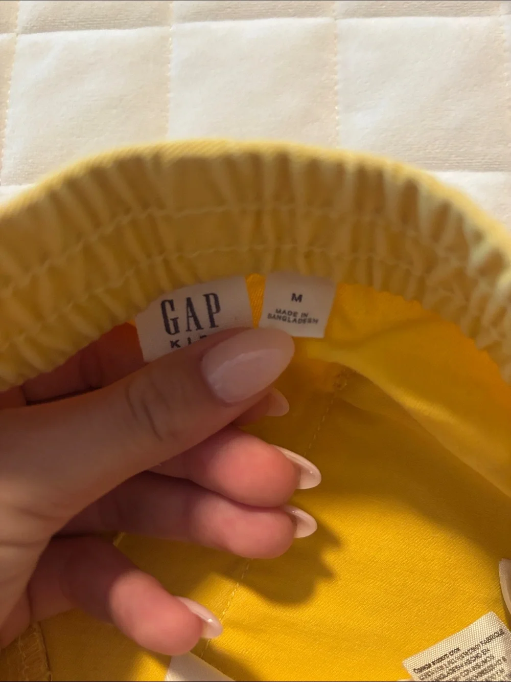 GAP Yellow Drawstring Cotton Boys Shorts